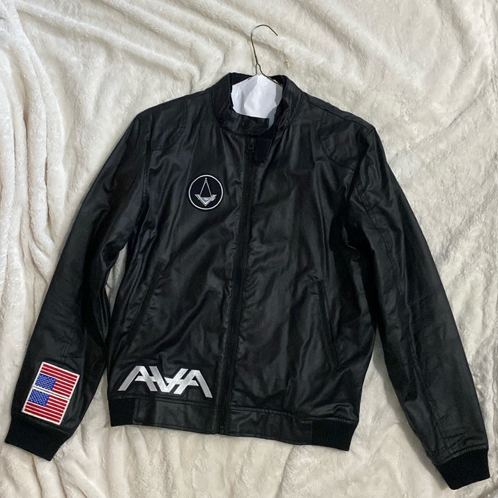 Angels & Airwaves AVA black bomber jacket Large